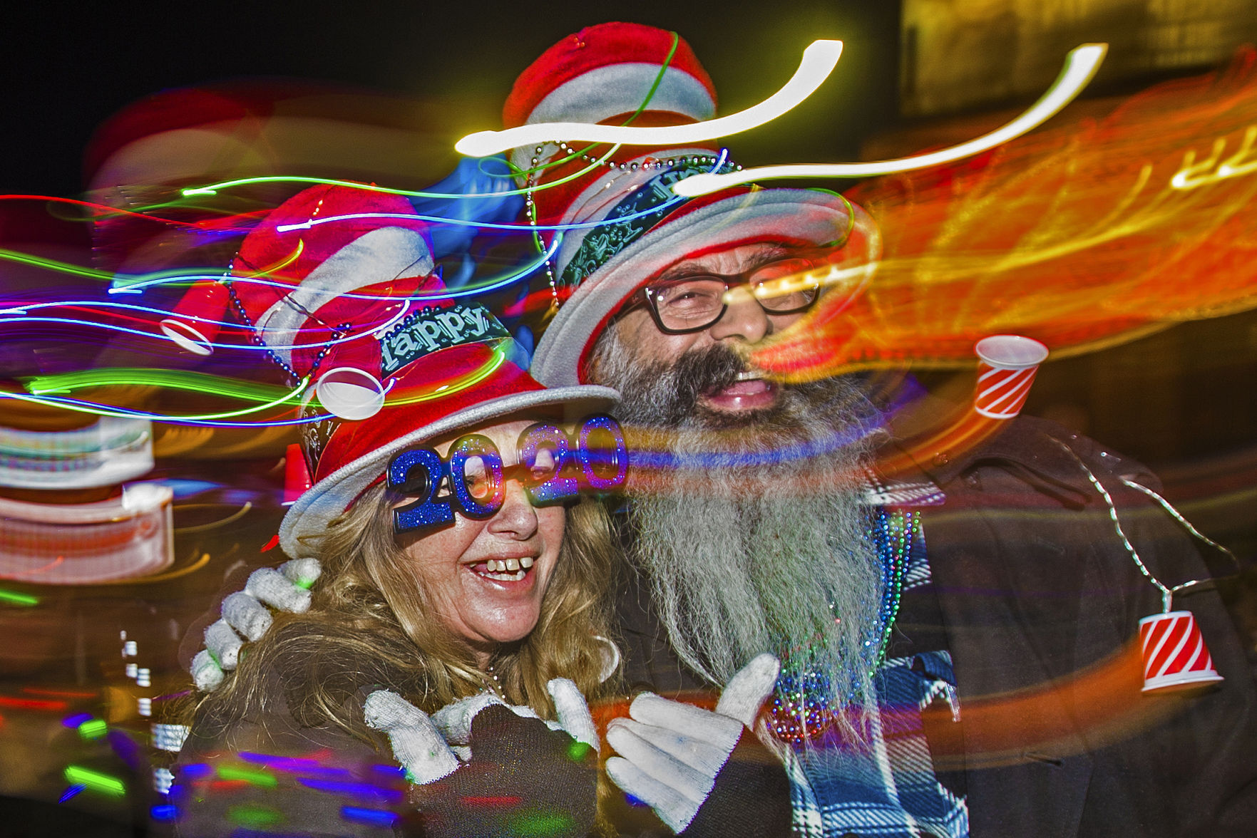 APTOPIX Las Vegas New Year